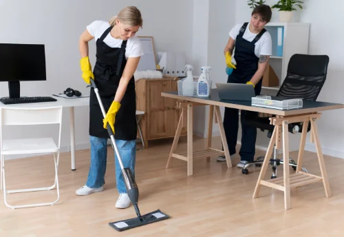 Nettoyage de bureau professionnel à Bréauté